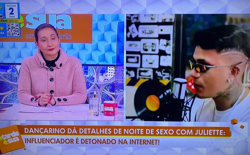 "Adora contar as coisas que fizeram na cama", Sonia Abrão expõe intimidades e detona rapaz: "Não tem caráter" "Adora contar as coisas que fizeram na cama", Sonia Abrão expõe intimidades e detona rapaz: "Não tem caráter"