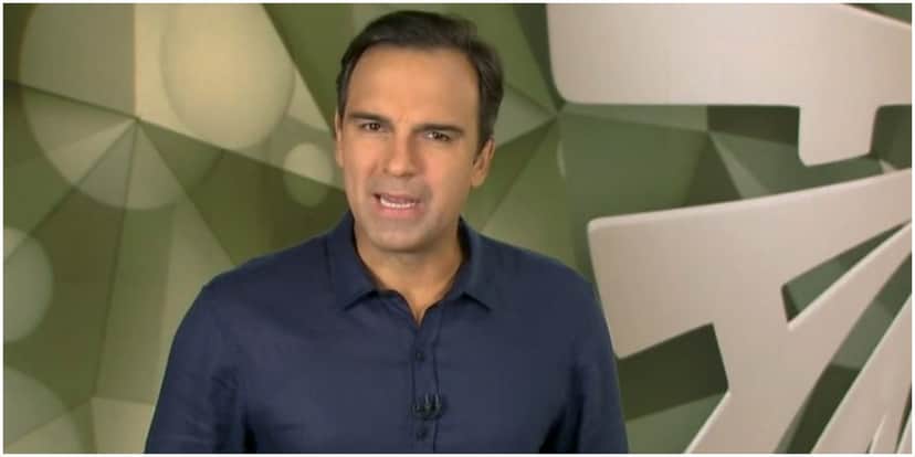 Tadeu Schmidt surgiu com notícia sobre Luciano Szafir - Foto: Reprodução Tadeu Schmidt surgiu com notícia sobre Luciano Szafir - Foto: Reprodução