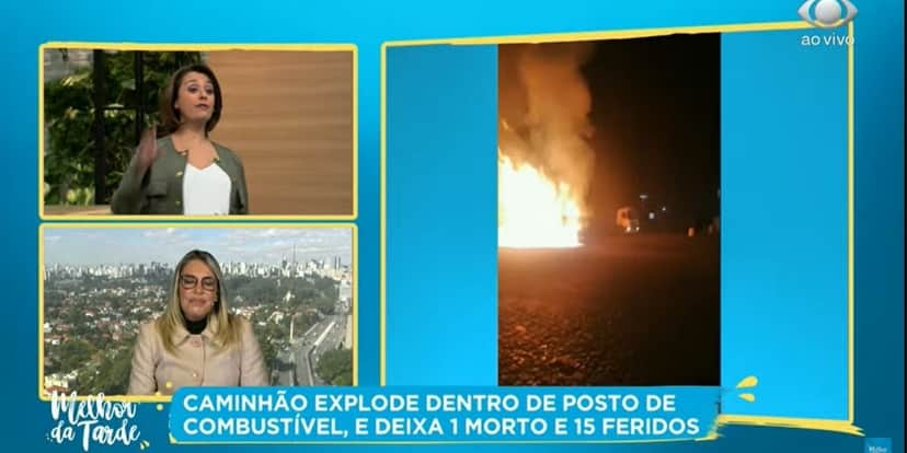 "Acabou falecendo", Catia Fonseca se depara com tragédia na Band e desmorona ao vivo: "É muito triste" "Acabou falecendo", Catia Fonseca se depara com tragédia na Band e desmorona ao vivo: "É muito triste"