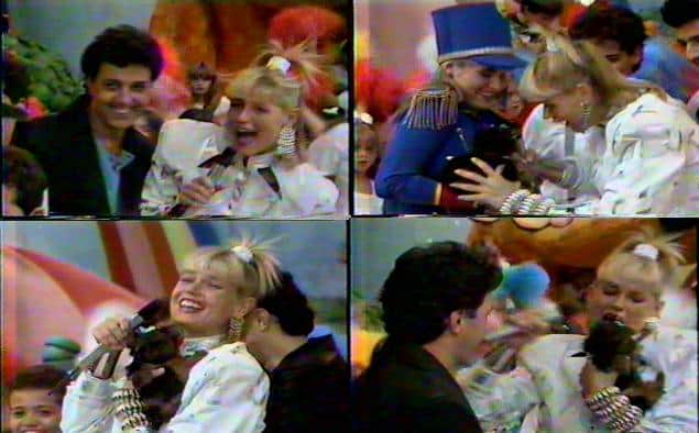 Xuxa e José na época em que trabalhavam juntos - Reprodução Xuxa e José na época em que trabalhavam juntos - Reprodução