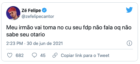 Zé Felipe se irrita com fã - Reprodução Zé Felipe se irrita com fã - Reprodução