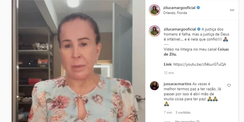 Sete anos após o divórcio, Zilu quebra silêncio, expõe escândalo milionário de Zezé e ameaça: "Ele sabe que virá" Sete anos após o divórcio, Zilu quebra silêncio, expõe escândalo milionário de Zezé e ameaça: "Ele sabe que virá"