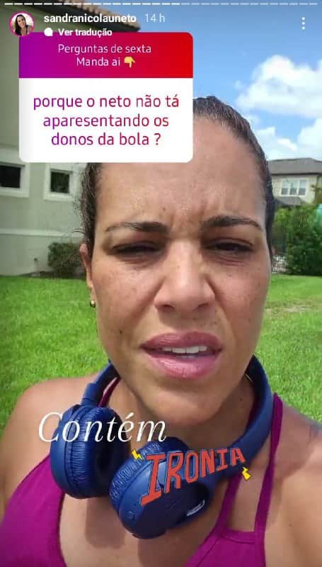 Esposa de Neto perdeu a paciência (Foto: Reprodução/ Instagram) Esposa de Neto perdeu a paciência (Foto: Reprodução/ Instagram)