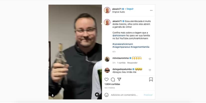 De acordo com Alexandre Corre, família de Ana Hickmann é doida (Reprodução) De acordo com Alexandre Corre, família de Ana Hickmann é doida (Reprodução)