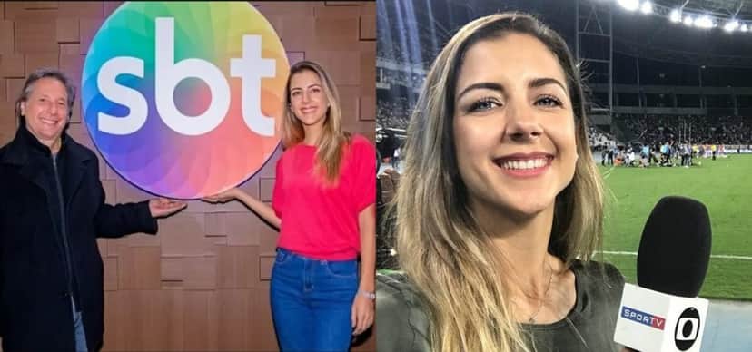 Domitila Becker no SBT Domitila Becker no SBT