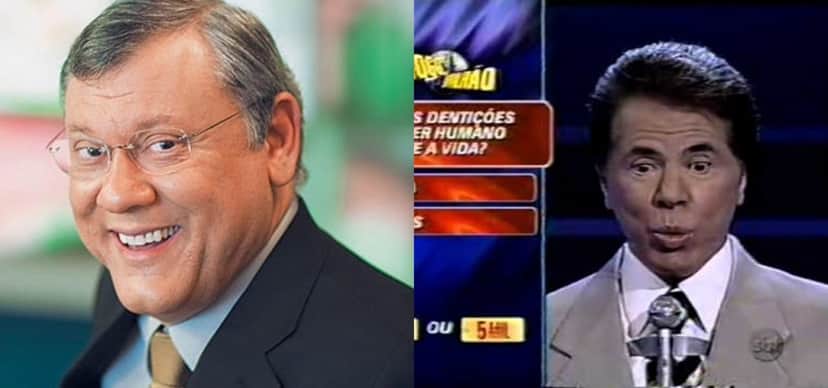 Milton Neves e Silvio Santos Milton Neves e Silvio Santos