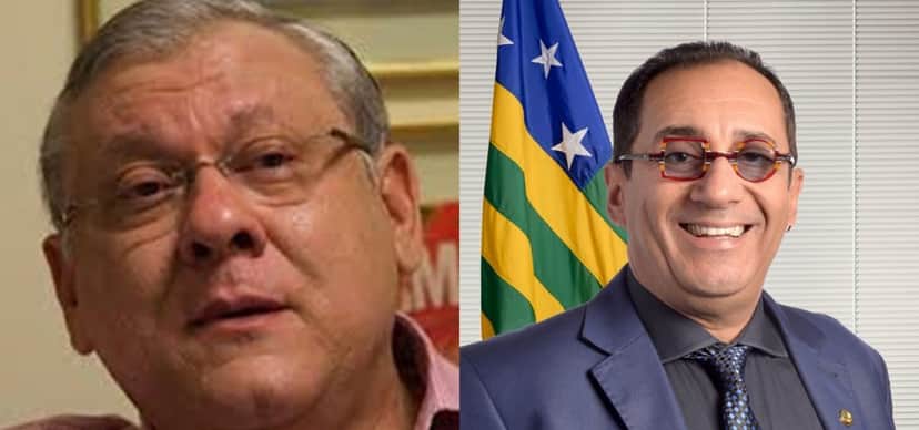 Milton Neves e Jorge Kajuru Milton Neves e Jorge Kajuru