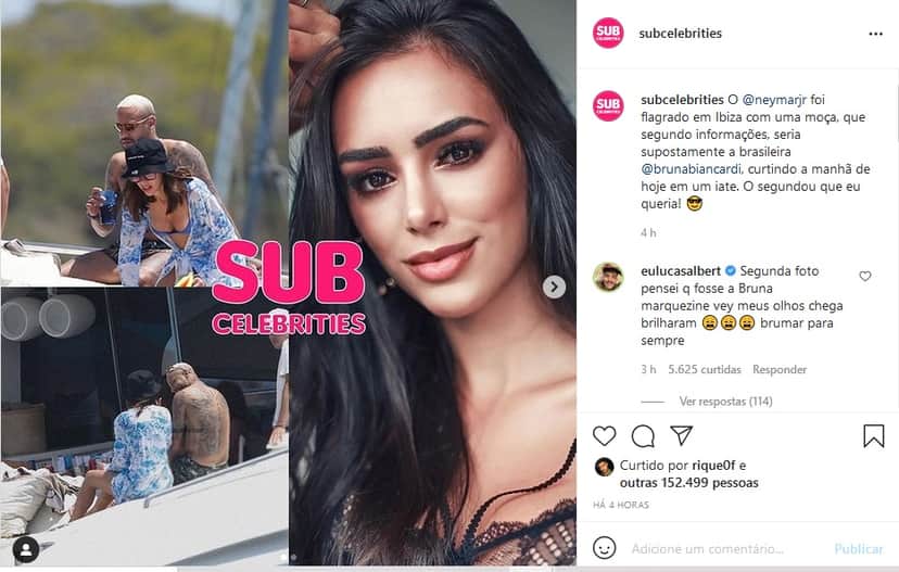 Fotos do momento do flagra de Neymar com a sua nova namorada (Imagem: Reprodução) Fotos do momento do flagra de Neymar com a sua nova namorada (Imagem: Reprodução)