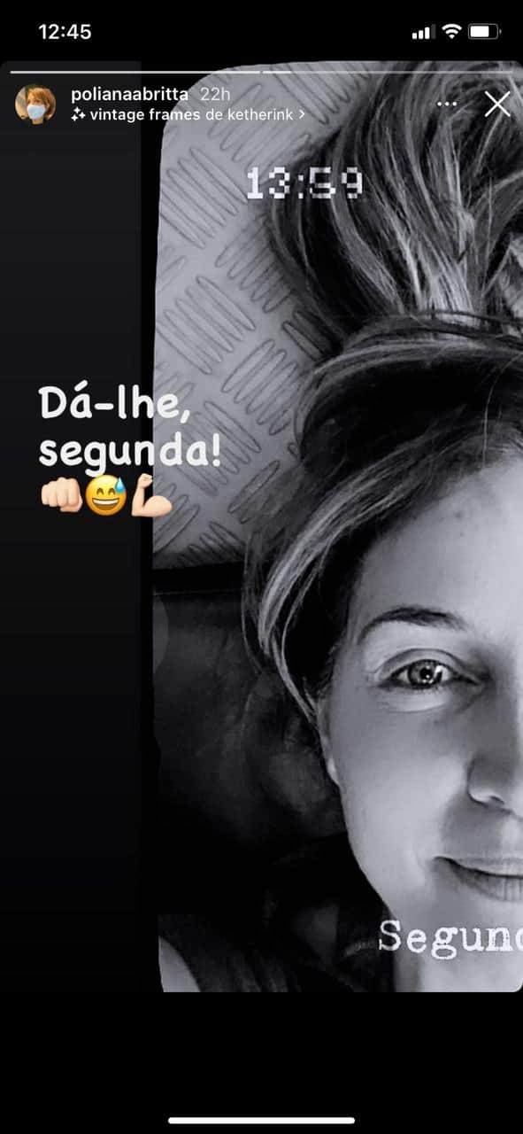 Poliana Abritta surge com aspecto abalado nas redes sociais (Reprodução) Poliana Abritta surge com aspecto abalado nas redes sociais (Reprodução)