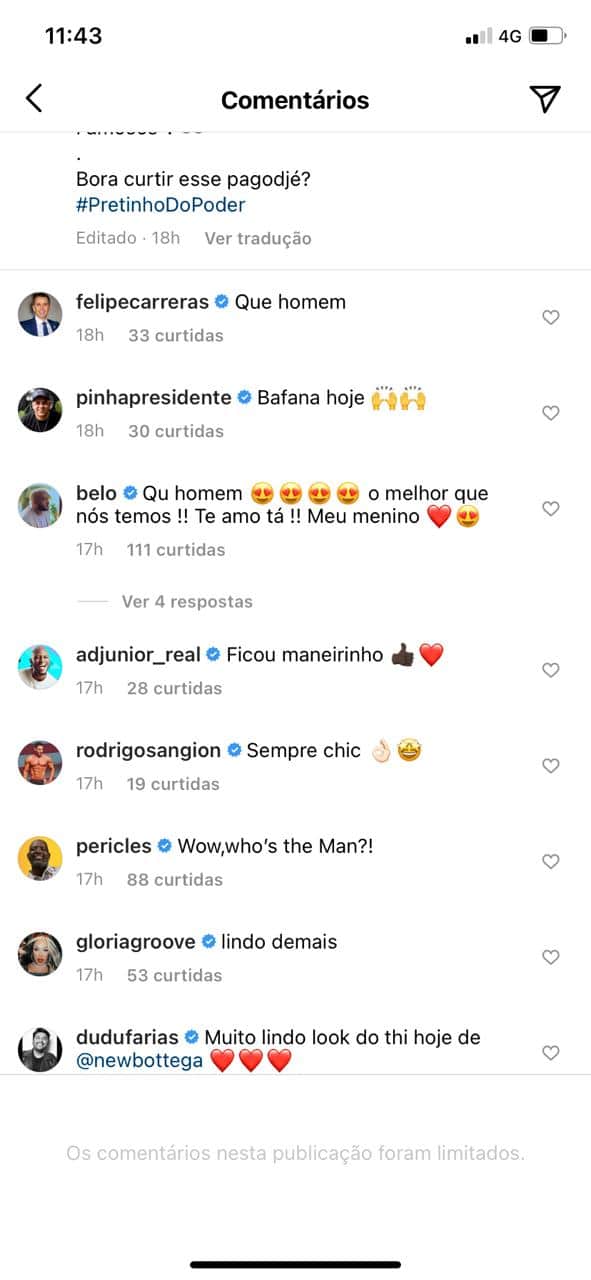 Thiaguinho recebe declarações de amigos (Reprodução) Thiaguinho recebe declarações de amigos (Reprodução)