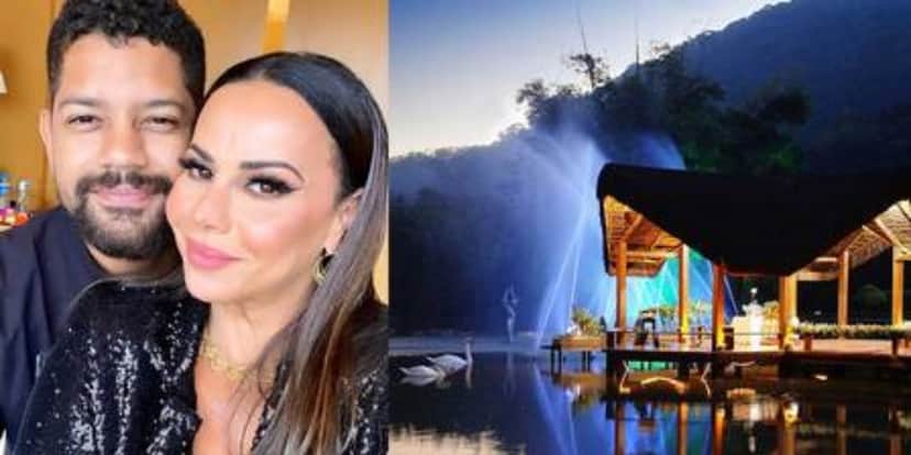 Viviane Araújo terá casamento luxuosa (Imagem: Montagem) Viviane Araújo terá casamento luxuosa (Imagem: Montagem)