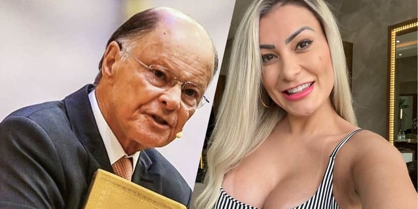 Andressa Urach vaza conversa com filha de Edir Macedo, expõe dívida milionária e mostra miséria: "Inferno existe" Andressa Urach vaza conversa com filha de Edir Macedo, expõe dívida milionária e mostra miséria: "Inferno existe"