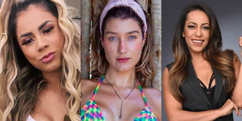 Lexa, Pugliesi e Samantha estão cotadas para o BBB22 - Reprodução Lexa, Pugliesi e Samantha estão cotadas para o BBB22 - Reprodução