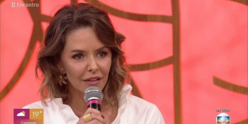 Bianca Rinaldi no Encontro com Fátima Bernardes da TV Globo (Foto: Reprodução) Bianca Rinaldi no Encontro com Fátima Bernardes da TV Globo (Foto: Reprodução)