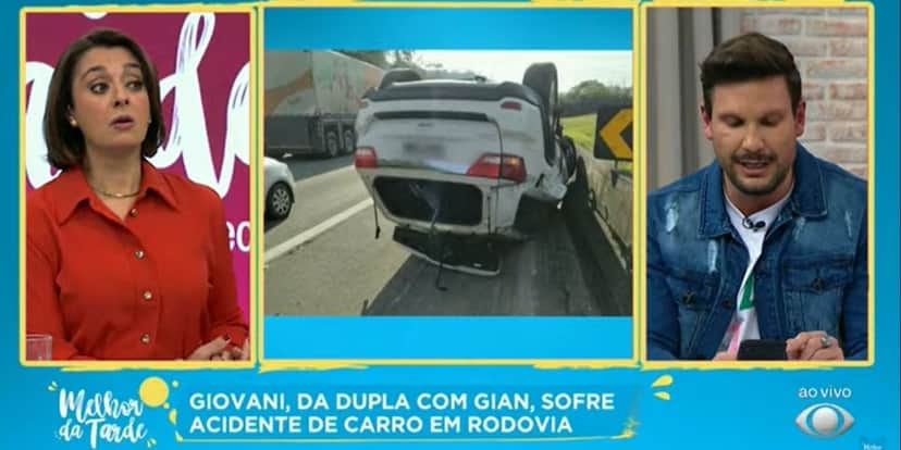 "Faleceu", Catia Fonseca anuncia morte de famoso na Band e entra em choque com imagens de acidente: "Assustador" "Faleceu", Catia Fonseca anuncia morte de famoso na Band e entra em choque com imagens de acidente: "Assustador"