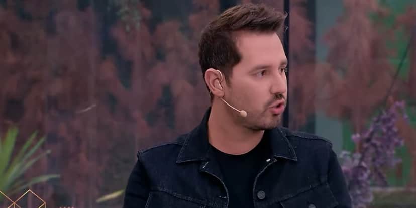 Dony de Nuccio esteve no Vem Par Cá onde ele fez o relato sofre a tentativa de assalto (Foto: Reprodução) Dony de Nuccio esteve no Vem Par Cá onde ele fez o relato sofre a tentativa de assalto (Foto: Reprodução)