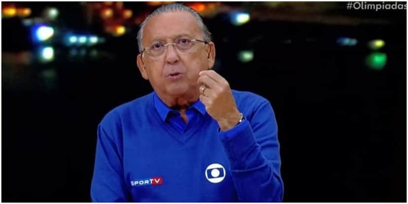Galvão Bueno surpreendeu com leitura de carta - Foto: Reprodução Galvão Bueno surpreendeu com leitura de carta - Foto: Reprodução