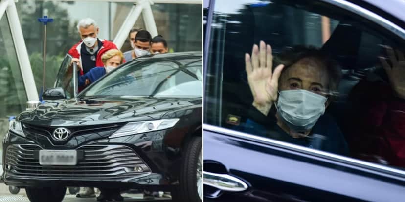 Glória Menezes deixou o hospital na segunda-feira (16) - Imagem: Montagem/AgNews Glória Menezes deixou o hospital na segunda-feira (16) - Imagem: Montagem/AgNews