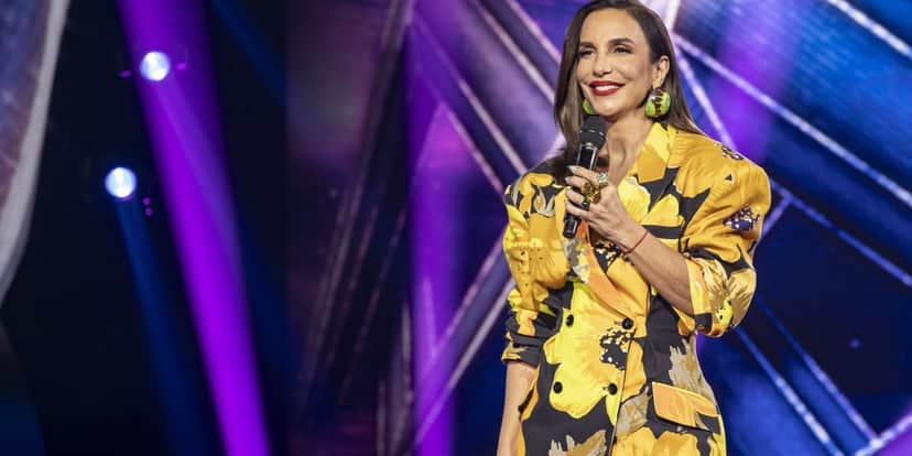 Ivete Sangalo no comando do The Masked Singer Brasil (Foto: Reprodução) Ivete Sangalo no comando do The Masked Singer Brasil (Foto: Reprodução)