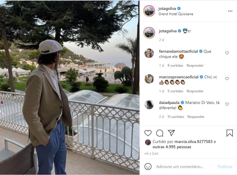 João Guilherme fica irreconhecível após cirurgia e é comparado a Brad Pitt (Foto: Reprodução) João Guilherme fica irreconhecível após cirurgia e é comparado a Brad Pitt (Foto: Reprodução)