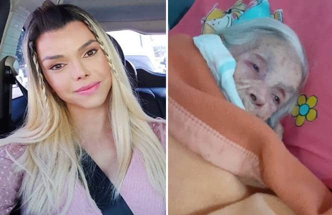 Léo Áquilla e avó, morta aos 112 anos (Foto: Reprodução/Instagram) Léo Áquilla e avó, morta aos 112 anos (Foto: Reprodução/Instagram)