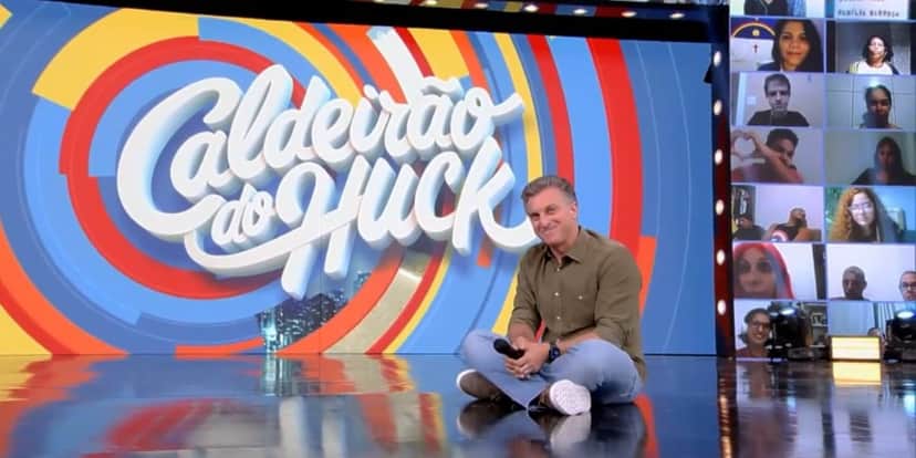 Luciano Huck registrou boa audiência na despedida do "Caldeirão do Huck" (Foto: Reprodução/TV Globo) Luciano Huck registrou boa audiência na despedida do "Caldeirão do Huck" (Foto: Reprodução/TV Globo)