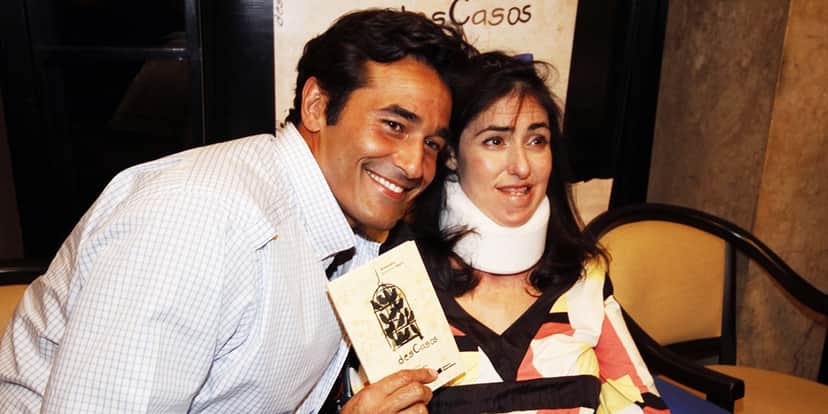 Luciano Szafir e a irmã, Alexandra, que morreu em 2016 (Foto: Reprodução / Instagram)