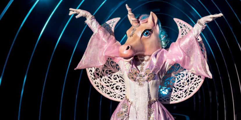 Priscila Alcântara fantasiada de Unicórnio no The Masked Singer Brasil (Divulgação/TV Globo) Priscila Alcântara fantasiada de Unicórnio no The Masked Singer Brasil (Divulgação/TV Globo)