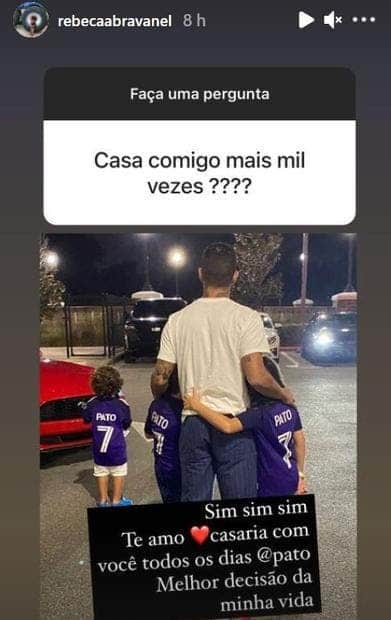 Após ter separação anunciada, Rebeca Abravanel recebe novo pedido de casamento e confirma: "Melhor decisão" Após ter separação anunciada, Rebeca Abravanel recebe novo pedido de casamento e confirma: "Melhor decisão"
