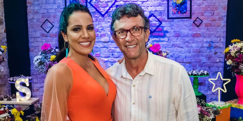 Neto ao lado de Sandra Nicolau, sua esposa (Foto: Reprodução) Neto ao lado de Sandra Nicolau, sua esposa (Foto: Reprodução)