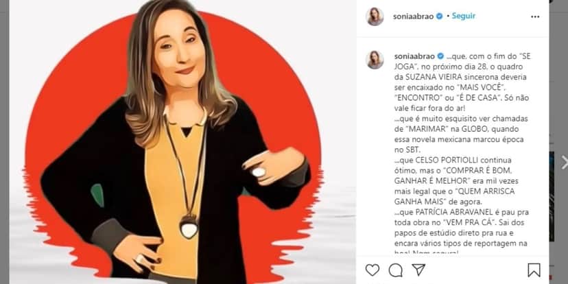 Sonia Abrão vai ao ar antes da hora, explode em verdades sobre bastidores e exige fim de programa: "Acaba logo" Sonia Abrão vai ao ar antes da hora, explode em verdades sobre bastidores e exige fim de programa: "Acaba logo"