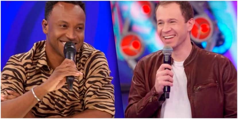 Tiago Leifert e Thiaguinho na Super Dança dos Famosos - Foto: Reprodução Tiago Leifert e Thiaguinho na Super Dança dos Famosos - Foto: Reprodução