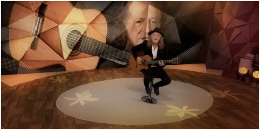 Alceu Valença foi anunciado por Tadeu Schmidt para o Fantástico - Foto: Reprodução Alceu Valença foi anunciado por Tadeu Schmidt para o Fantástico - Foto: Reprodução