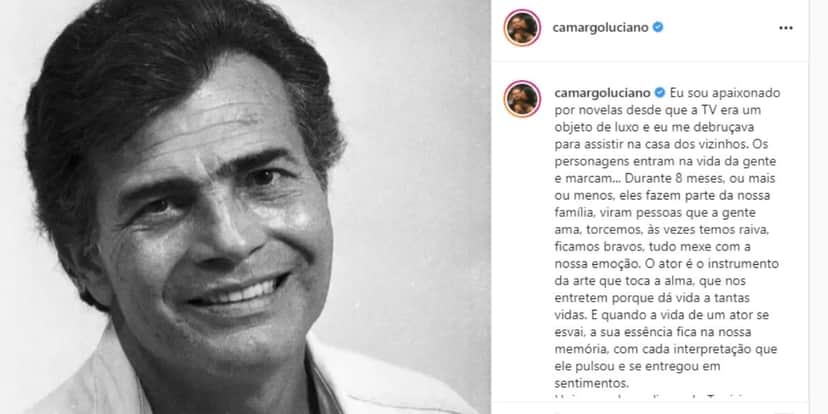 Perda irreparável de Luciano Camargo é anunciada e comunicado em seu perfil devasta: "Final trágico" Perda irreparável de Luciano Camargo é anunciada e comunicado em seu perfil devasta: "Final trágico"