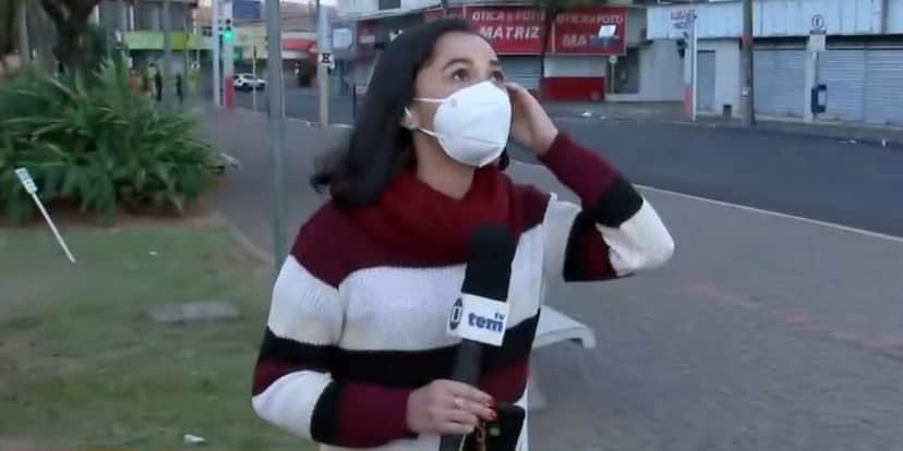 Audiência do "Bom Dia São Paulo", que exibiu explosão ao vivo, foi uma das mais altas entre as emissoras (Foto: Reprodução/TV Globo) Audiência do "Bom Dia São Paulo", que exibiu explosão ao vivo, foi uma das mais altas entre as emissoras (Foto: Reprodução/TV Globo)