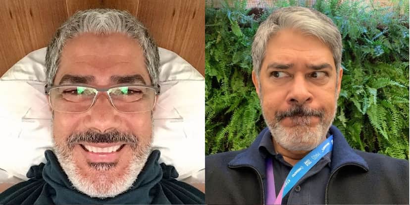 Em fotos curiosas, William Bonner causa graça nas redes sociais (Foto: Reprodução) Em fotos curiosas, William Bonner causa graça nas redes sociais (Foto: Reprodução)