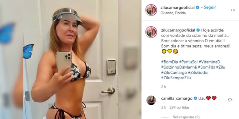 Zilu arranca a roupa aos 63, deixa parte íntima exposta e escandaliza com confirmação: "Acordei com vontade" Zilu arranca a roupa aos 63, deixa parte íntima exposta e escandaliza com confirmação: "Acordei com vontade"
