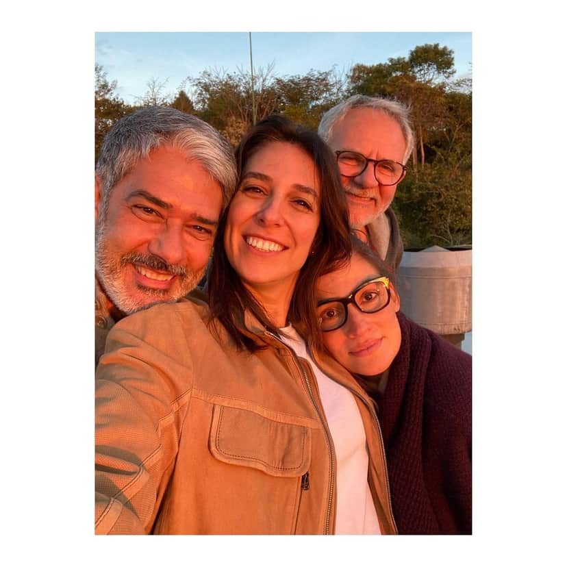 Natasha Dantas tirou foto com William Bonner, Renata Vasconcellos e Carlos Henrique Schroder (Foto: Reprodução/Instagram) Natasha Dantas tirou foto com William Bonner, Renata Vasconcellos e Carlos Henrique Schroder (Foto: Reprodução/Instagram)