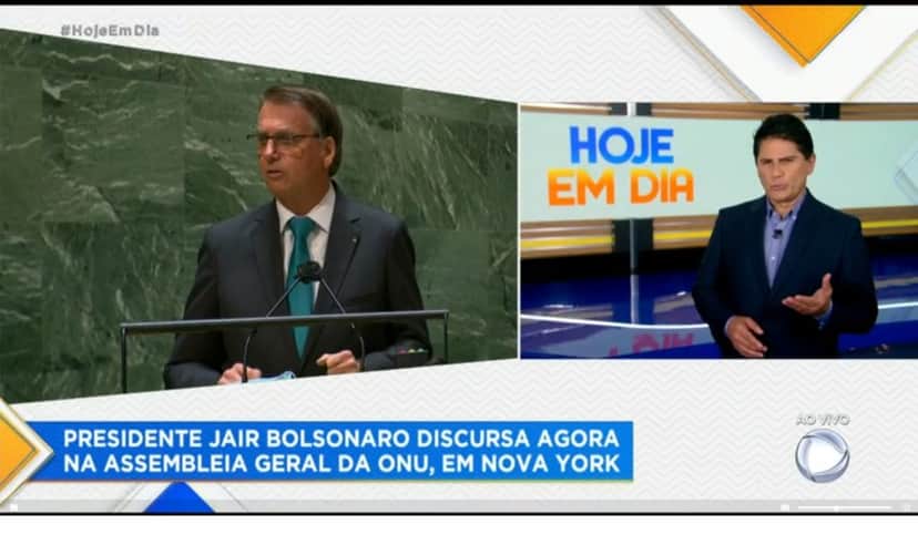 César Filho e Bolsonaro na Record César Filho e Bolsonaro na Record