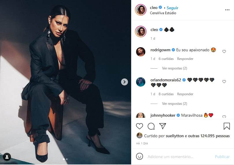 Publicação de Cleo Pires (Imagem: Reprodução) Publicação de Cleo Pires (Imagem: Reprodução)