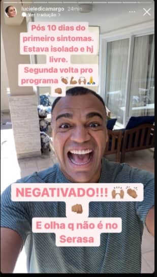 Luciele Di Camargo compartilhou Denilson 