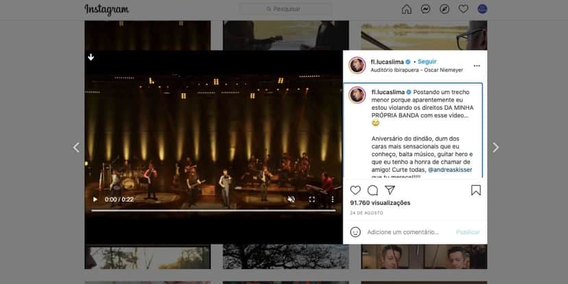 Marido de Sandy expõe revolta nas redes sociais (Reprodução) Marido de Sandy expõe revolta nas redes sociais (Reprodução)