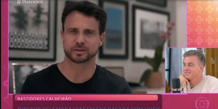 De acordo com diretor, Luciano Huck contou sobre namorado de Sandy (Reprodução) De acordo com diretor, Luciano Huck contou sobre namorado de Sandy (Reprodução)