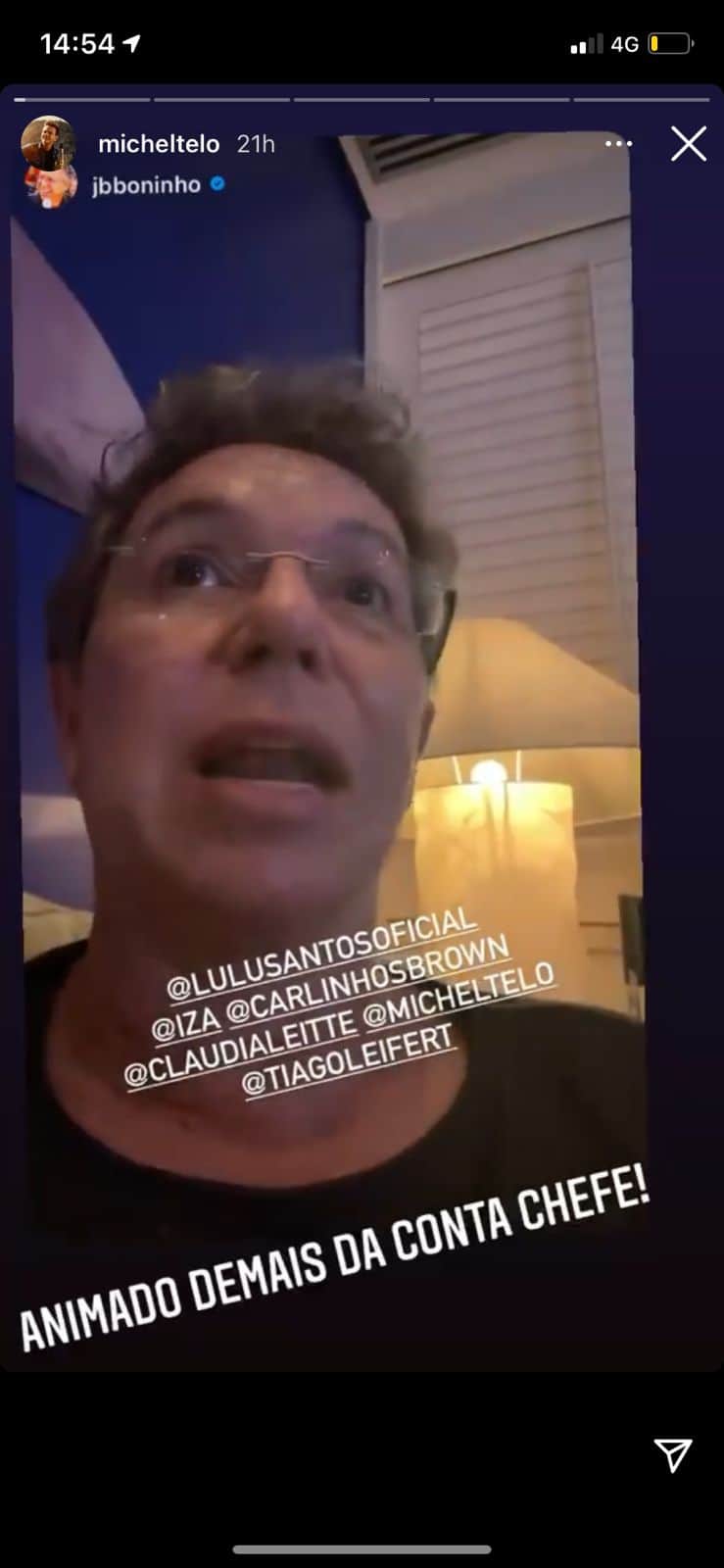De acordo com cantor, temporada estará melhor do que nunca (Reprodução) De acordo com cantor, temporada estará melhor do que nunca (Reprodução)