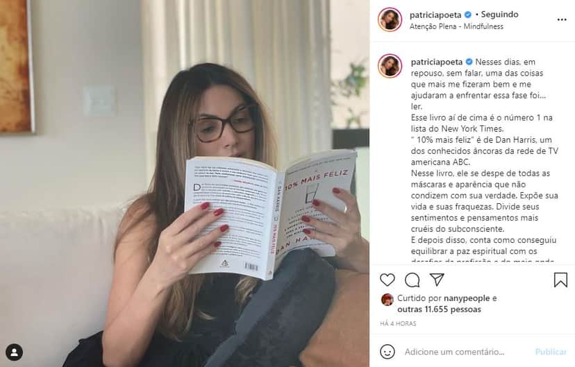 Patrícia Poeta revelou o grande drama de sua vida (Foto: Reprodução) Patrícia Poeta revelou o grande drama de sua vida (Foto: Reprodução)