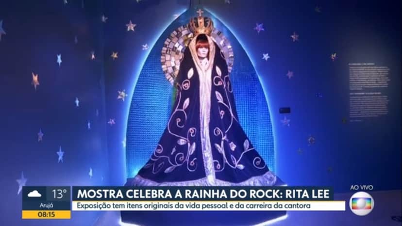 Exposição de Rita Lee Globo Exposição de Rita Lee Globo