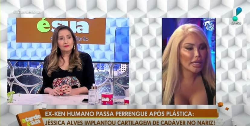 Sônia Abrão e Jéssica Alves