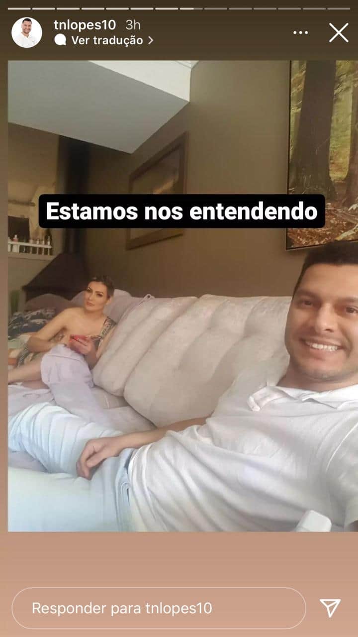 Publicação de Thiago Lopes (Imagem: Reprodução) Publicação de Thiago Lopes (Imagem: Reprodução)
