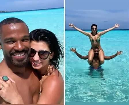 Alexandre Pires e a esposa - Reprodução Alexandre Pires e a esposa - Reprodução