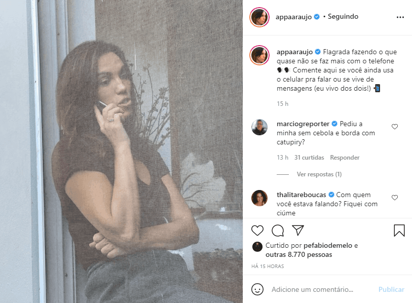 Ana Paula Araújo viralizou nas redes sociais após flagra (Foto: Reprodução) Ana Paula Araújo viralizou nas redes sociais após flagra (Foto: Reprodução)